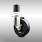 Service Caster 4 Inch 316SS Soft Rubber Wheel Swivel 1-7/8 Inch Expanding Stem Caster SCC SCC-SS316EX20S414-SRS-178 - alternate 2